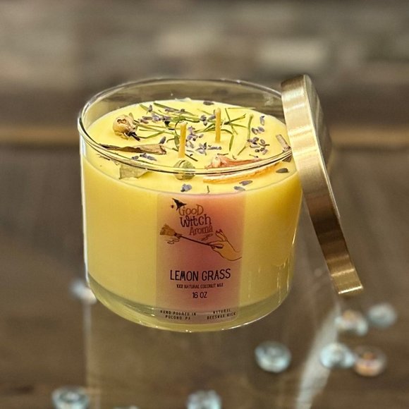 16oz Spring Scented Candles,2 Wick Homemade Coconut Soy Wax, hand poured candles - Picture 2 of 8